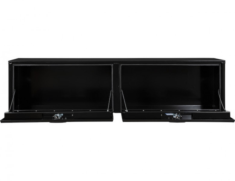 Image of 18x16x72 Inch Black Smooth Aluminum Topsider Truck Box from Buyers Products. Part number: 1752163