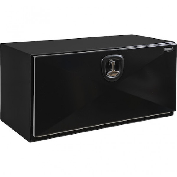 Image of 18x18x18 Inch Pro Series Black Steel Underbody Truck Box from Buyers Products. Part number: 1752799