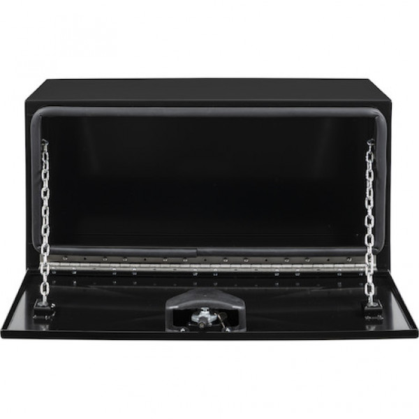 Image of 18x18x18 Inch Pro Series Black Steel Underbody Truck Box from Buyers Products. Part number: 1752799