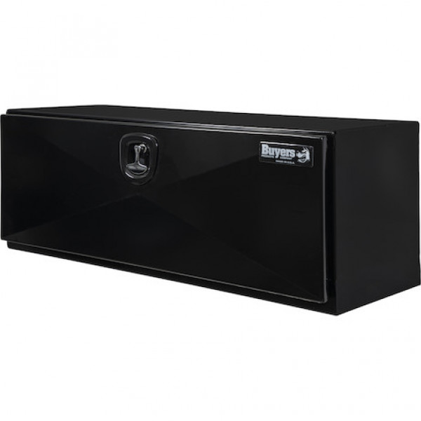 Image of 18x18x48 Inch Pro Series Black Steel Underbody Truck Box from Buyers Products. Part number: 1752810