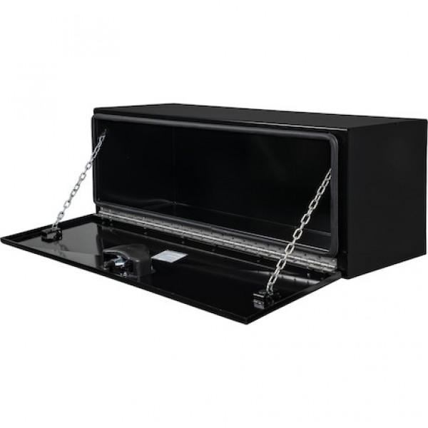 Image of 18x18x48 Inch Pro Series Black Steel Underbody Truck Box from Buyers Products. Part number: 1752810