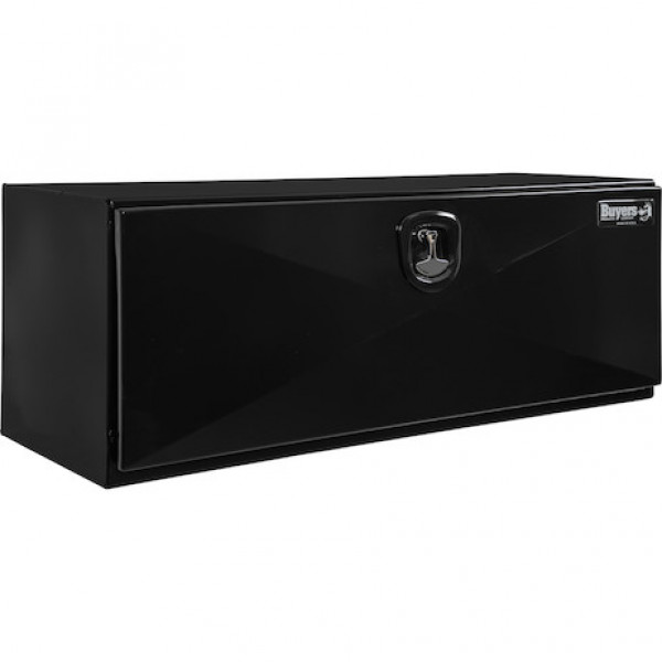 Image of 18x18x48 Inch Pro Series Black Steel Underbody Truck Box from Buyers Products. Part number: 1752810