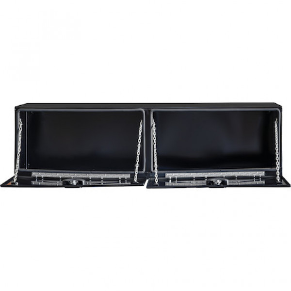 Image of 18x18x60 Inch Pro Series Black Steel Underbody Truck Box from Buyers Products. Part number: 1752815