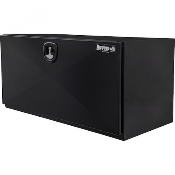 Image of 24x24x48 Inch Pro Series Black Steel Underbody Truck Box from Buyers Products. Part number: 1754807