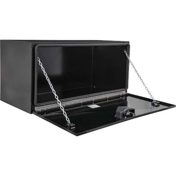 Image of 24x24x48 Inch Pro Series Black Steel Underbody Truck Box from Buyers Products. Part number: 1754807