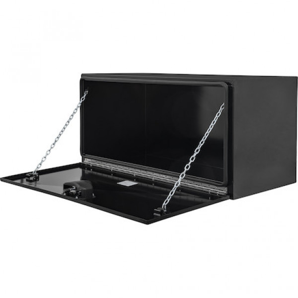 Image of 24x24x48 Inch Pro Series Black Steel Underbody Truck Box from Buyers Products. Part number: 1754807