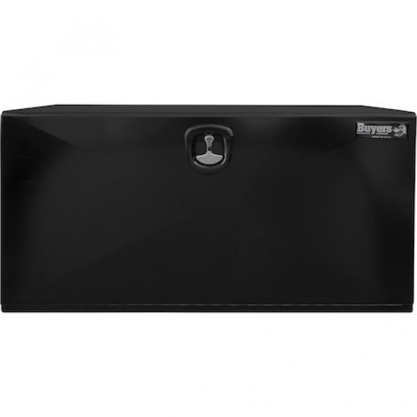 Image of 24x24x48 Inch Pro Series Black Steel Underbody Truck Box from Buyers Products. Part number: 1754807