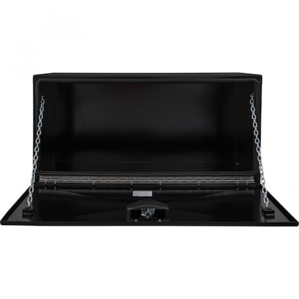 Image of 24x24x48 Inch Pro Series Black Steel Underbody Truck Box from Buyers Products. Part number: 1754807