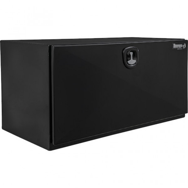 Image of 24x24x48 Inch Pro Series Black Steel Underbody Truck Box from Buyers Products. Part number: 1754807