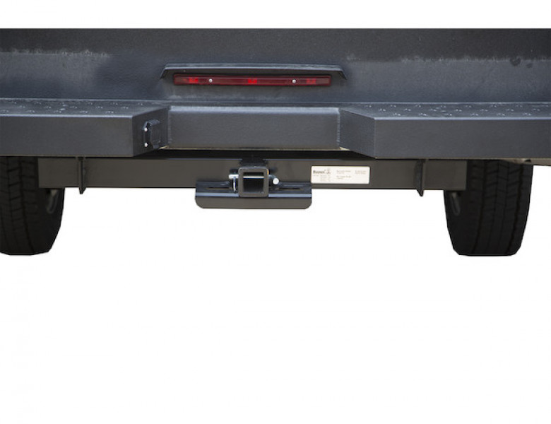 Image of Class 5 44 Inch Service Body Hitch Receiver with 2 Inch Receiver Tube and 9 Inch Mounting Plates from Buyers Products. Part number: 1801050