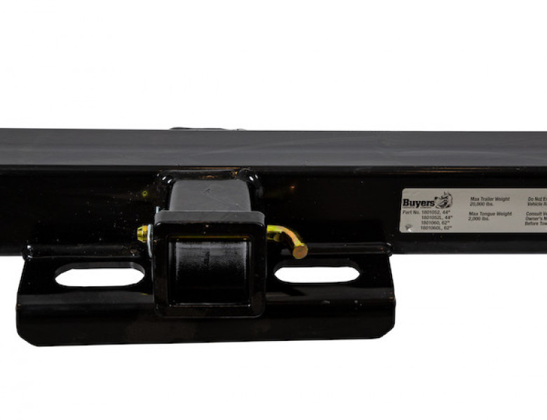 Image of Class 5 44 Inch Service Body Hitch Receiver with 2-1/2 Inch Receiver Tube and 9 Inch Mounting Plates from Buyers Products. Part number: 1801052