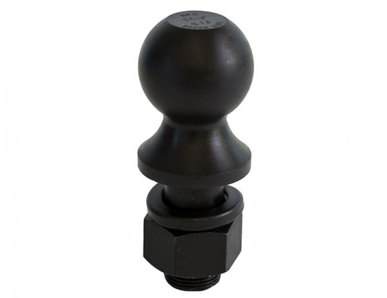 Image of 2-5/16 Inch Black Hitch Ball With 1-1/4 Shank Diameter x 2-3/4 Long from Buyers Products. Part number: 1802050