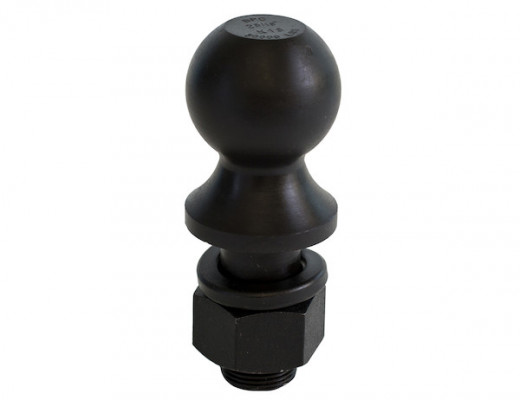 Image of 2-5/16 Inch Black Hitch Ball With 1-1/4 Shank Diameter x 2-3/4 Long from Buyers Products. Part number: 1802050