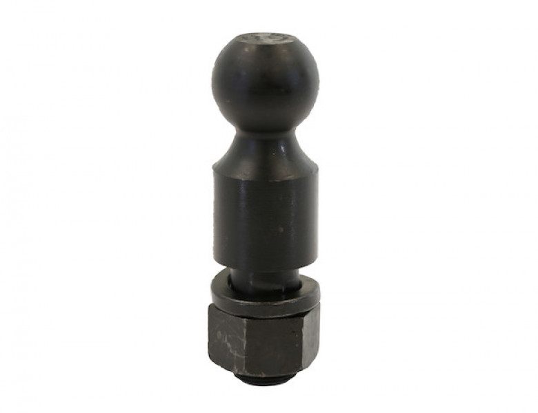 Image of 2-5/16 Inch Black Hitch Ball With 1-1/2 Shank Diameter x 2-3/4 Long+2 Inch Riser from Buyers Products. Part number: 1802061