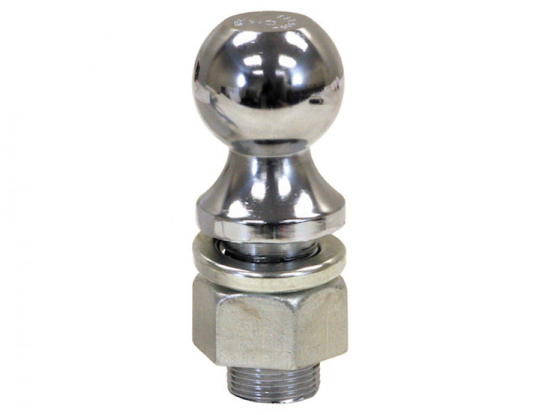 Image of 2 Inch Bulk Chrome Hitch Balls With 1-1/4 Inch Shank Diameter x 2-1/4 Long from Buyers Products. Part number: 1802148