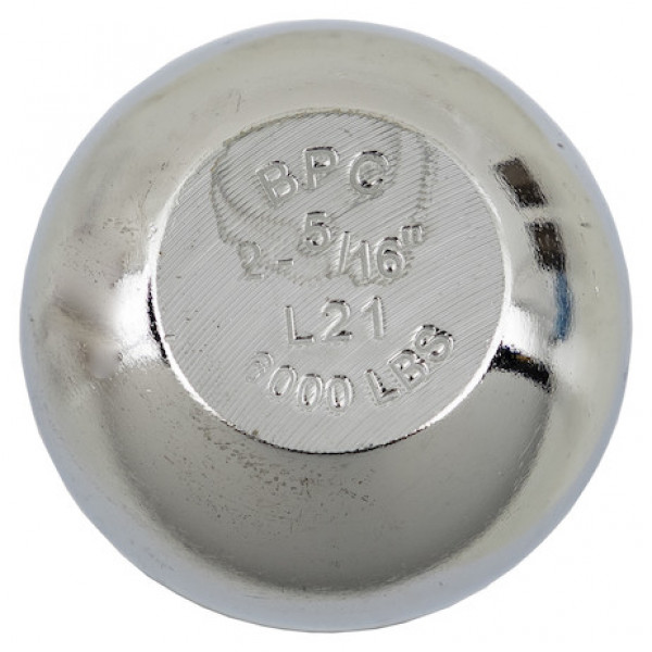 Image of 2-5/16 Inch Bulk Chrome Hitch Balls With 1 Inch Shank Diameter x 2-1/8 Long from Buyers Products. Part number: 1802161