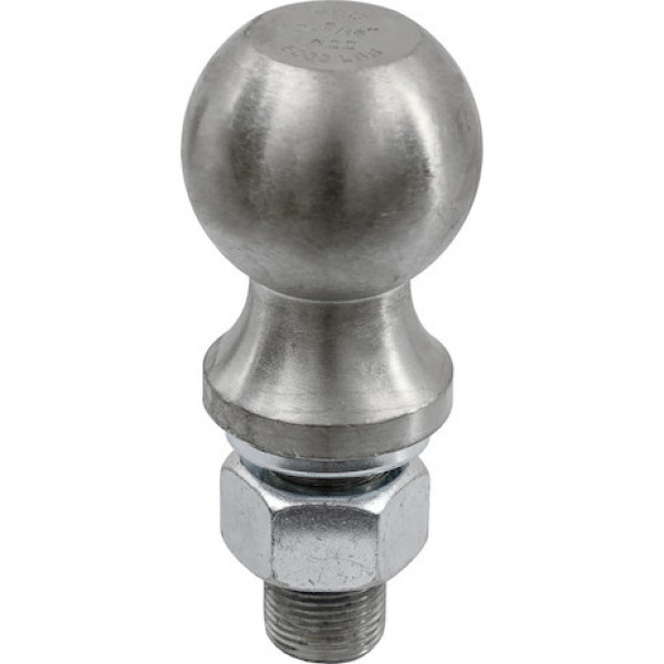 Image of 2-5/16 Inch Bulk Zinc Hitch Balls With 1 Inch Shank Diameter x 2-1/8 Long from Buyers Products. Part number: 1802162