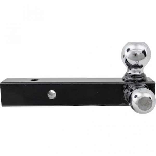 Image of Tri-Ball Hitch Solid Shank With Chrome Balls from Buyers Products. Part number: 1802205