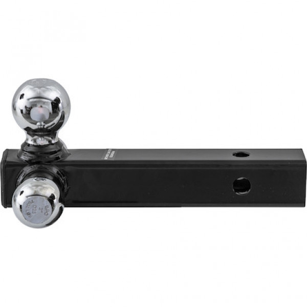 Image of Tri-Ball Hitch Tubular Shank With Chrome Balls from Buyers Products. Part number: 1802207