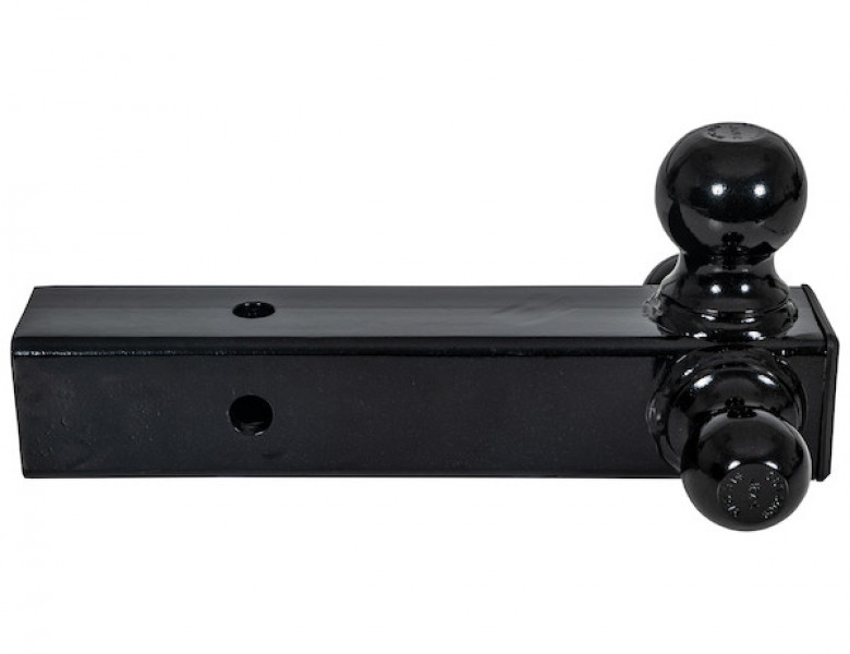 Image of Tri-Ball Hitch with Black Towing Balls - 2-1/2 Inch Receiver from Buyers Products. Part number: 1802250