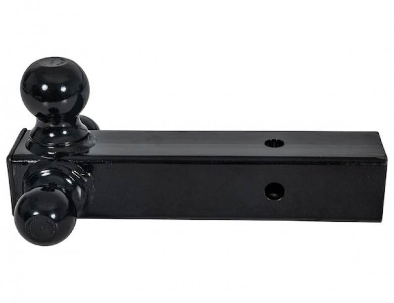 Image of Tri-Ball Hitch with Black Towing Balls - 2-1/2 Inch Receiver from Buyers Products. Part number: 1802250