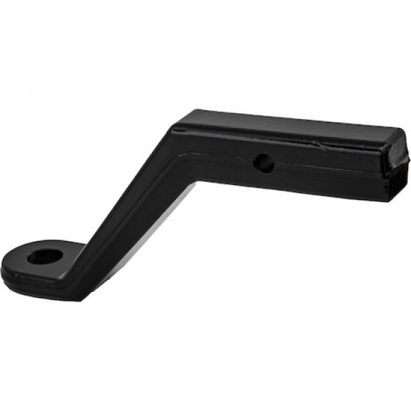 Image of 2 Inch Heavy-Duty Ball Mount 6 Inch Drop x 9-3/8 Long Tube Black For 1-1/4 Hole from Buyers Products. Part number: 1803059