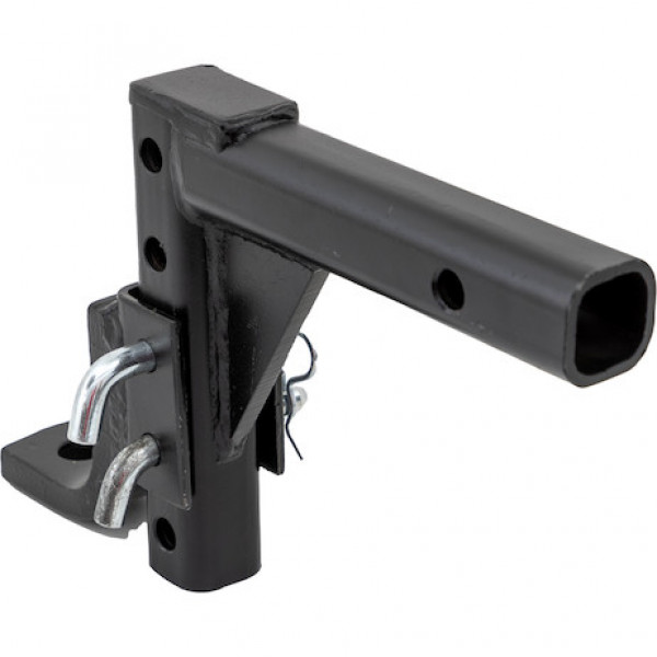 Image of 4-Position 2 Inch Tubular Shank Adjustable Ball Mount from Buyers Products. Part number: 1803090