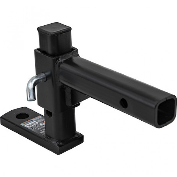 Image of 3-Position 2 Inch Tubular Shank Adjustable Ball Mount from Buyers Products. Part number: 1803093