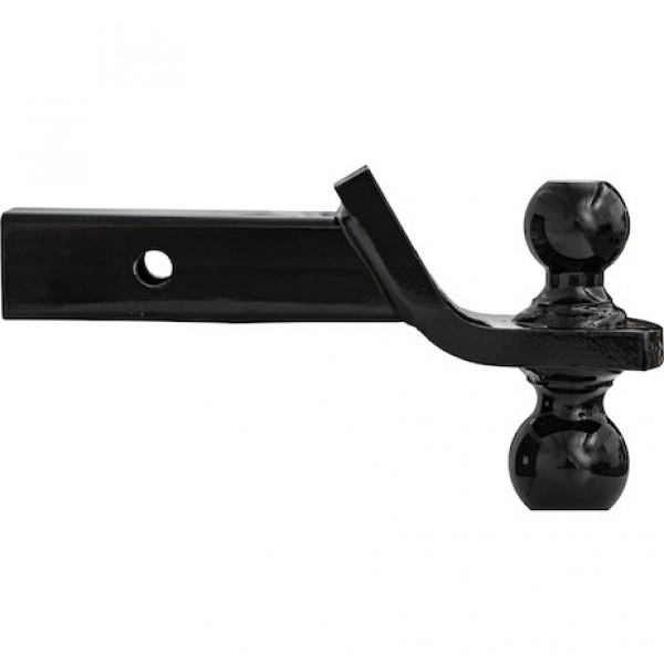 Image of Towing Ball Mount With Dual Black Balls - 2 Inch And 2-5/16 Inch Balls from Buyers Products. Part number: 1803215