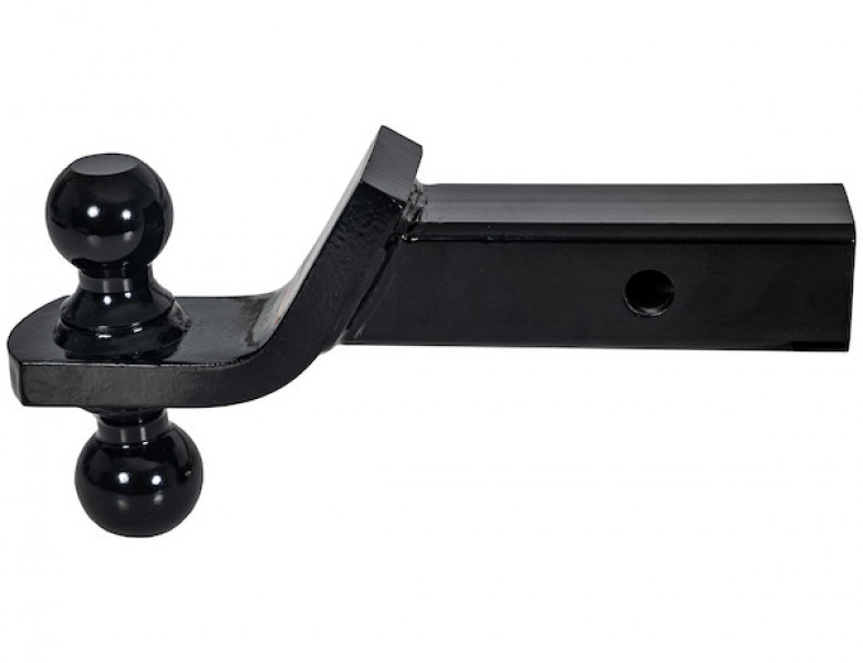 Image of Towing Ball Mount With Dual Black Balls - 2 Inch And 2-5/16 Inch Balls from Buyers Products. Part number: 1803215