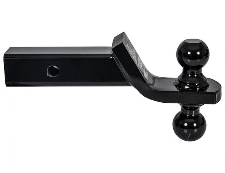 Image of Towing Ball Mount With Dual Black Balls - 2 Inch And 2-5/16 Inch Balls from Buyers Products. Part number: 1803215