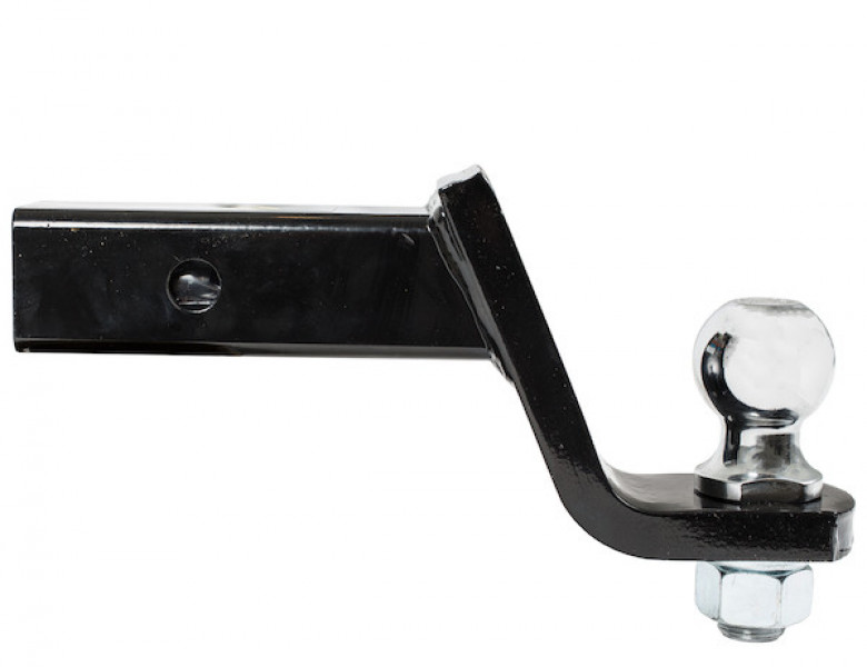 Image of 2 Inch Black Ball Mount Kit With 2 Inch Shank And 4 Inch Drop-Cotter Pin Hitch from Buyers Products. Part number: 1803313