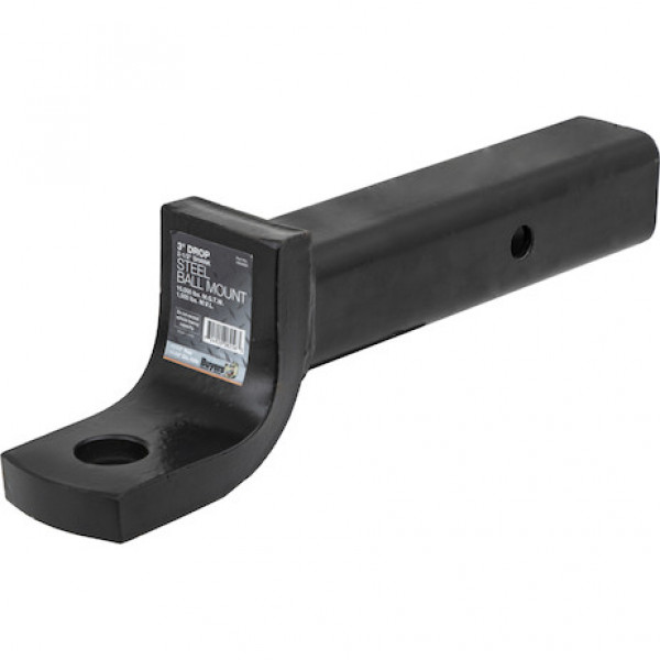 Image of 2-1/2 Inch Ball Mount With 3 Inch Drop x 10 Inch Long Tube Black from Buyers Products. Part number: 1803405