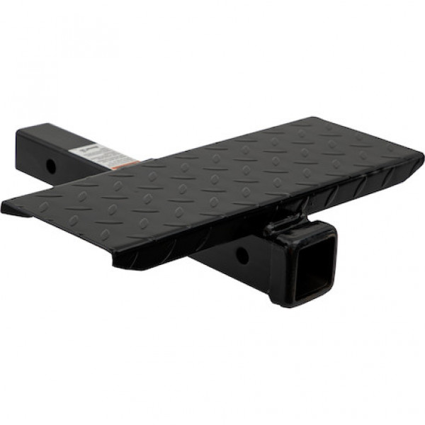 Image of 12 Inch Hitch Receiver Extension With Step from Buyers Products. Part number: 1804015