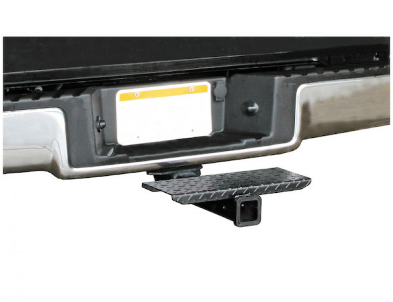 Image of 12 Inch Hitch Receiver Extension With Step from Buyers Products. Part number: 1804015