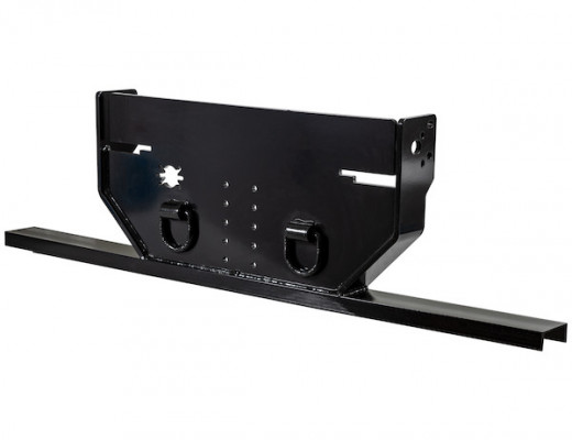 Image of Hitch Plate with Pintle Mount for FordF-350 - F-550 Cab & Chassis (1999+) - Bottom Channel from Buyers Products. Part number: 1809031A