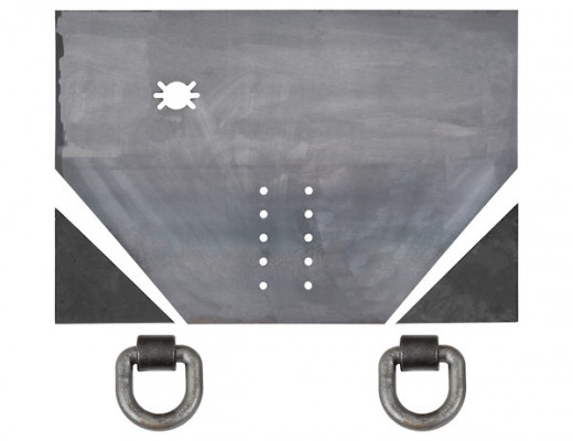 Image of Fabricators Hitch Plate 1/2 x 34 x 15-1/2 Inch from Buyers Products. Part number: 1809040