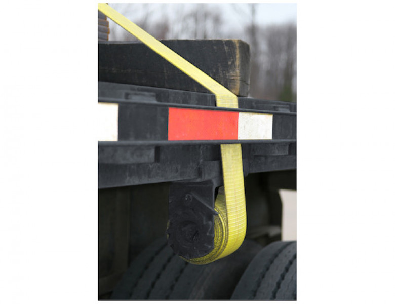 Image of 4 Inch Weld-On Trailer Winch for Right-Handed Operation from Buyers Products. Part number: 1903005