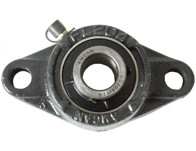 Image of Replacement 2-Hole 1-1/4 Inch Upper Spinner Shaft Set Screw Locking Flanged Bearing from Buyers Products. Part number: 2F20SCR