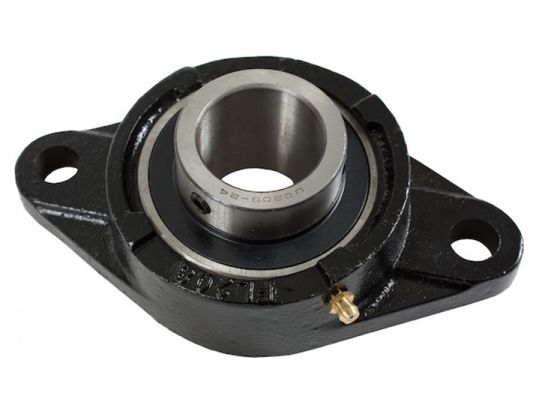 Image of Replacement 2-Hole 1.5 Inch Set Crew Locking Flanged Auger Bearing from Buyers Products. Part number: 2F24SCR