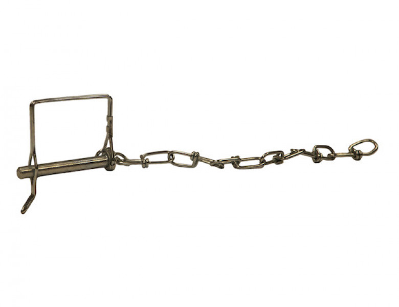 Image of 3/8 Inch Safety Pin with 8 Inch Chain from Buyers Products. Part number: 3003316