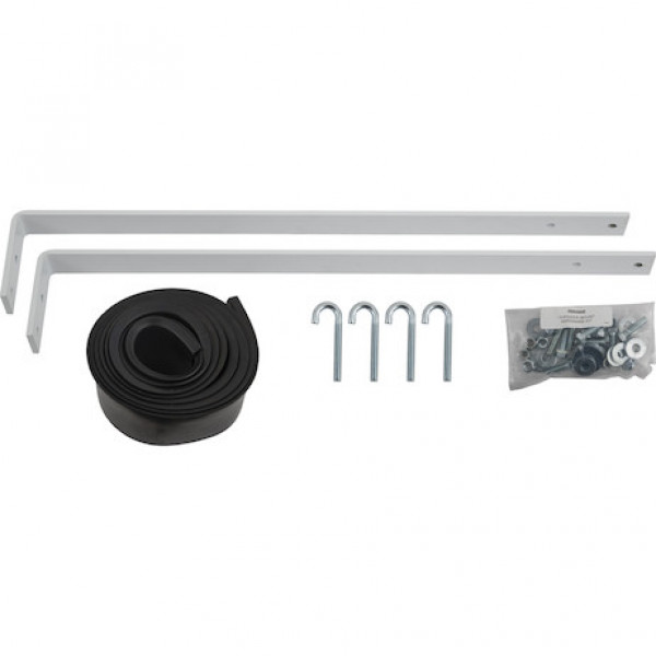 Image of TOPSIDER HARDWARE KIT, WHITE from Buyers Products. Part number: 3004604