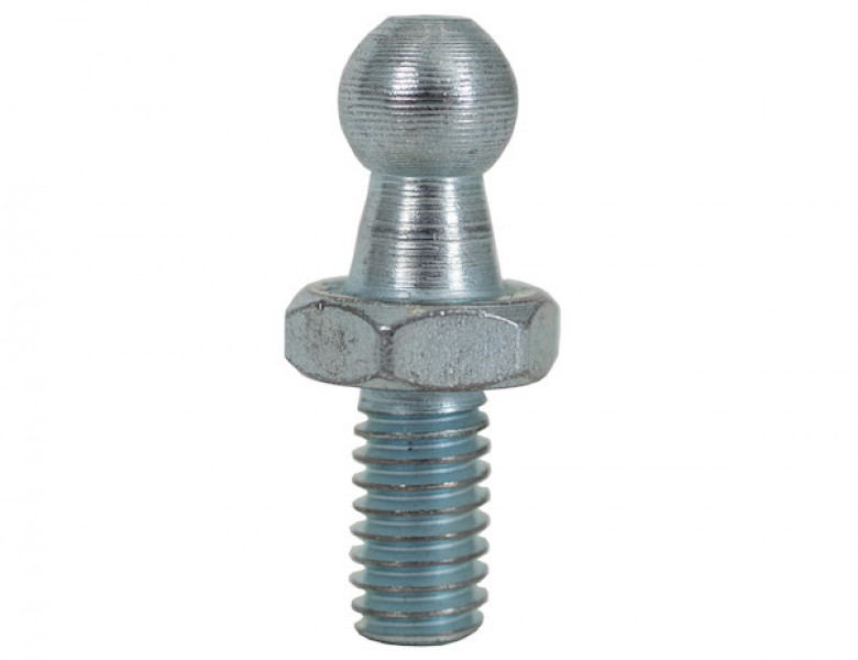 Image of 10 MM Ball Stud w/ 5/16-18 in. Threaded Stud - Zinc Plated from Buyers Products. Part number: 3008745