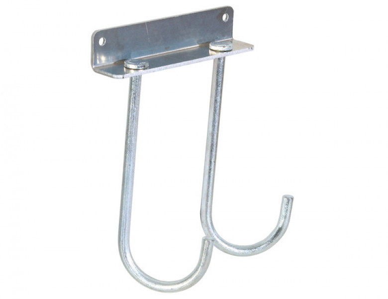 Image of Double J-Hook Hanger With Steel Mounting Angle from Buyers Products. Part number: 3009122