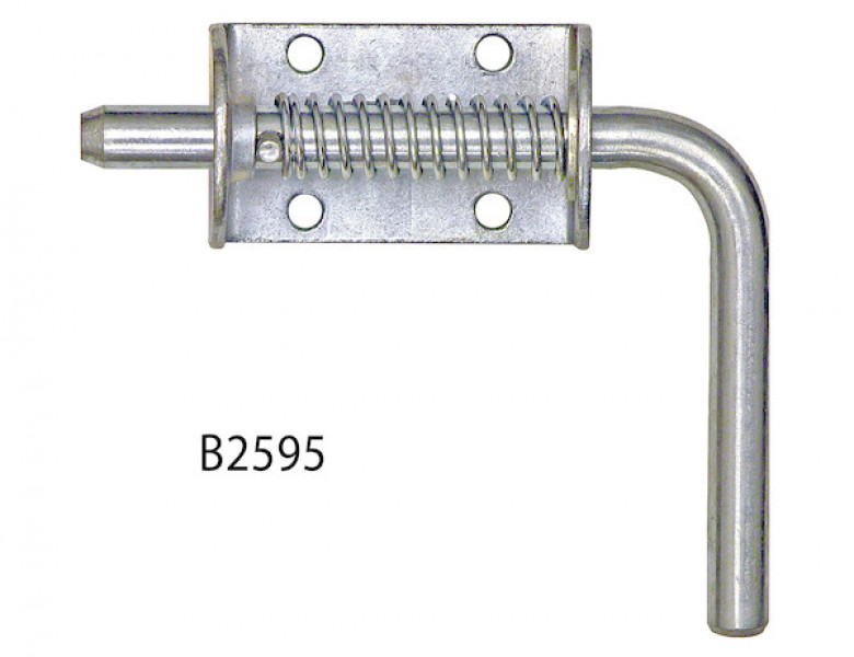 Image of 1/2 Inch Stainless Steel Spring Latch Assembly - 2.75 x 8.38 Inch Long from Buyers Products. Part number: 3009988