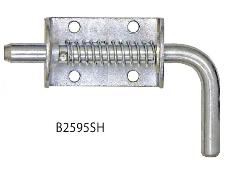 Image of 1/2 Inch Stainless Steel Spring Latch Assembly - 2.75 x 8.38 Inch Long from Buyers Products. Part number: 3009988