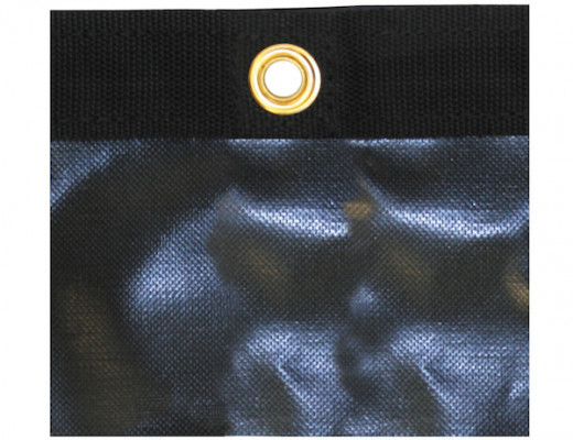 Image of Heavy Duty Black Solid Tarp 7 x 18 Foot from Buyers Products. Part number: 3011351