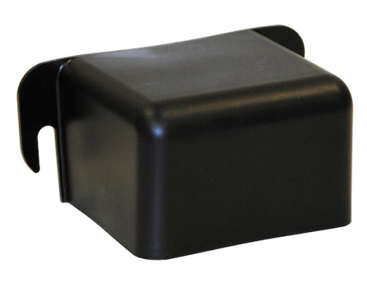 Image of Black Plastic Cover for Solenoid Switch Kit from Buyers Products. Part number: 3014186