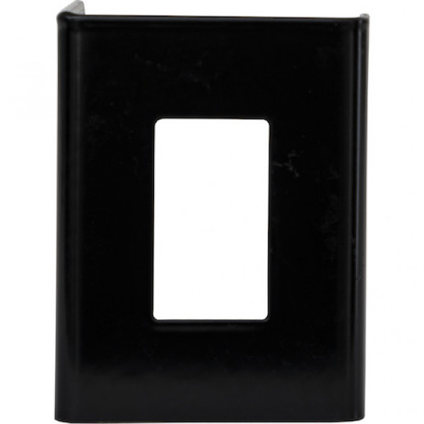 Image of Black Rocker Switch Bracket For 3014187 from Buyers Products. Part number: 3014188