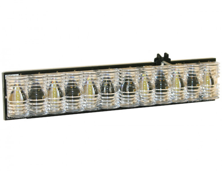 Image of Amber Corner Strobe D-Fuser With 6 LED from Buyers Products. Part number: 3024635